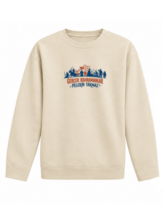 Gerçek Kahramanlar - Çocuk Pamuklu Sweatshirt