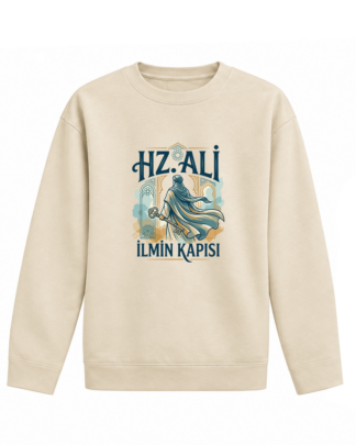 İlmin Kapısı Hz. Ali - Çocuk Pamuklu Sweatshirt