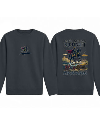 Fatih Sultan Mehmet - Füme - Pamuklu Çocuk Sweatshirt