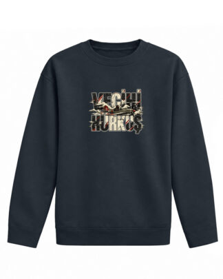Vecihi Hürkuş- Füme - Pamuklu Çocuk Sweatshirt