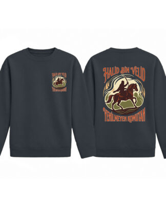 Halid Bin Velid - Füme - Pamuklu Çocuk Sweatshirt