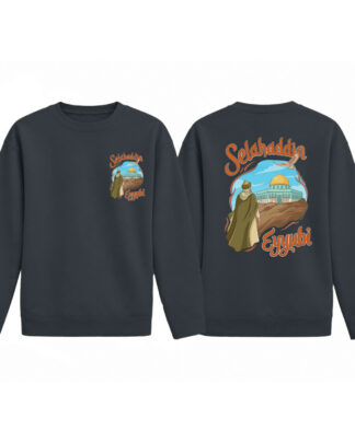 Selahaddin Eyyubi - Füme Pamuklu Çocuk Sweatshirt