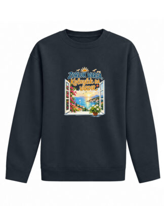 İnşirah - Füme Pamuklu Çocuk Sweatshirt